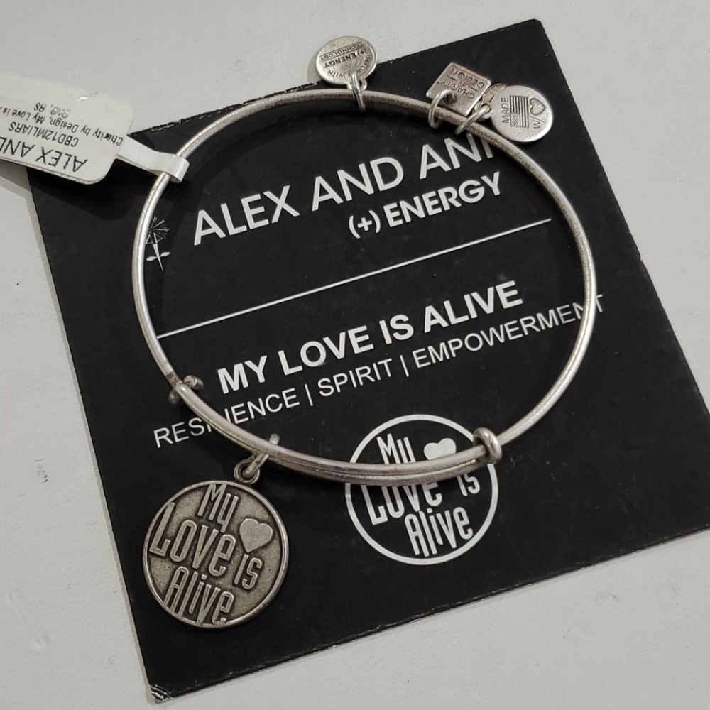 Alex and Ani My Love is Alive ❤ bracelet